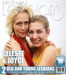 Celeste & Joyce in Horny Cougar And Teen Babe Go Down Each Other And Eat Wet Pussy During Hot Lesbian Sex from MATURE.NL