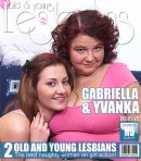 Gabriella Daniels & Yvanka in 48 Year Old Curvy Mature Lady Making Love To A 20 Year Old Teen video from MATURE.NL