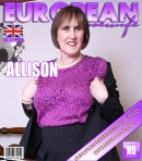 Hairy Allison Shows Off Her Fanny!