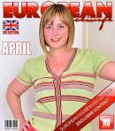 April in Sexy Mature Woman With Big Tits And A Big Ass Fingers Herself video from MATURE.NL