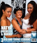 Hanna D & Nia Black & Rochella in Two Sexy Young Lesbians Eat Granny Pussy In A Hot Old And Young Lesbian Threesome video