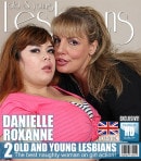 British MILF Danielle Seduces Busty Girl To Have Naughty Lesbian Sex.