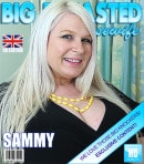 Sammy Sanders in Mature Woman Shows Her Huge Tits And Big Ass video from MATURE.NL