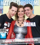 Naughty Housewife With Great Saggy Tits Having A Threesome