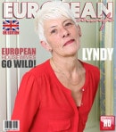 Lyndy in Skinny Short-haired Granny With Big Pussy Lips And Small Tits In Stockings video from MATURE.NL