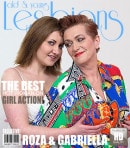 Gabriella Daniels & Roza C in Mature Lesbian And Her Young Girlfriend Eating Pussy video from MATURE.NL