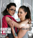 Angelina Brill & Caresa in Sexy 40+ Schoolteacher Has Lesbian Affair With Female Student And They Go Down On Each Other video