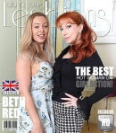 British MILF Red And Her Hot Lesbian Stepdaughter Go Down On Each Other And Taste Pussy