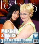 Janice & Maxine O in Young Vs Old, Hairy Vs Shaved! video from MATURE.NL
