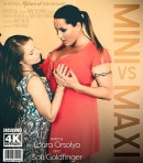 Laura Orsolya & Sofi Goldfinger in Hot Big Titted MILF Seduces Sexy Hot Teen video from MATURE.NL