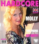 British Nymphomaniac Molly Maracas Is Eager For A Young Man's Cock And Gets Her Shaved Pussy Fucked video from MATURE.NL