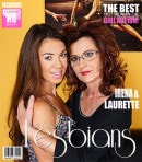 Irena W & Tiffany Doll in Mature Housewife And Her Young Lesbian Lover Get Their Juices Flowing. video from MATURE.NL