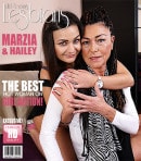 50+ Lesbian Mature Lady From Italy And 19 Year Old Teen Anina Silk Taste Each Other's Wet Pussies video from MATURE.NL