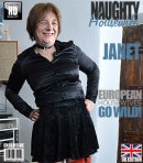 Janet Wilson in Mature Housewife Loves To Show Her Vagina! video from MATURE.NL