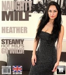Heather in Good Looking British MILF Goes Wild On Her Pussy video from MATURE.NL