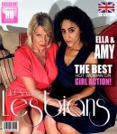 Amy & Ella in Hot MILF Catches Interracial Stepdaughter Watching Mature Porn video from MATURE.NL