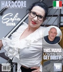 Italian MILF Sofia Siena Gets Her Hairy Pussy Fucked By An Older Guy With A Big Dick