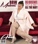 Arina in Curvy Mature Lady With Big Nipples. video from MATURE.NL