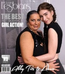 Abby Tits & Leona in Mature Lady With Giant Tits Having Sex With Her Stepdaughter video from MATURE.NL