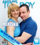 Meriska B & Roberto in Blonde Stepgrandmother Kissing And Fucking Her Stepgrandson video from MATURE.NL