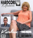 Fresh Granny Katalina Sucks Off Her Toyboy And Has Her Shaved Pussy Fucked Hard video from MATURE.NL