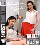 Scarlet & Sadie, 2 Old And Young Lesbians In Action! video from MATURE.NL