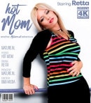 Horny Mom Retta Shows Off Saggy Tits With Big Nipples And Masturbates Her Wet Shaved Pussy video from MATURE.NL