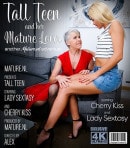 Lady Sextasy And Her Young Girlfriend Spent One Very Hot Evening Together (strap-on Fun Included). video from MATURE.NL