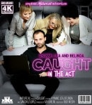 Belinda & Lea & Ryanne & Sanchez Lopez in Young Man Caught During Subtraction By 3 Older Ladies video from MATURE.NL