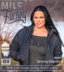 Simony Diamond in Big Breasted Tattooed MILF Fucking A Hard Cock video from MATURE.NL