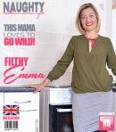 Filthy Emma in British Housewife Goes Wild In The Kitchen video from MATURE.NL