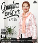 Danny Torro & Laura H in Redhead Grandma Playing With A Young Cock And Getting A Creampie video from MATURE.NL