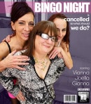 Gianna B & Joella & Viana in Bingo Night Is Cancelled For These 3 Mature Ladies, So Let's Have Sex! video from MATURE.NL