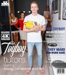 21 Year Old Toyboy Has His Hands Full With Three Cock Hungry Mature Vixens