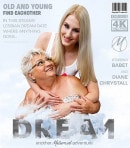 Hot Babe Having A Dream Date With A Curvy Big Breasted Mature Lesbian