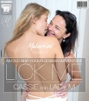 Cassie & Lady M in Innocent Young Babe Getting Seduced By A Lesbian Mom video from MATURE.NL