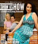 This Hot Young Couple Gets Freaky Sexlessons From MILF Monique video from MATURE.NL