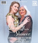 Cassie & Juliene in Look At What Grandma Finds Naked In Her Shower... video from MATURE.NL