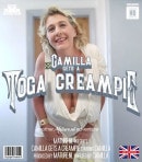 Camilla Dresses Up In A Toga And Waiting For Her Pussy To Be Filled With A Creampie