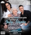 Jack23 & Maria & Natasha Ink in Honey I Brought A Hairy Granny To Join Our Anal Threesome video from MATURE.NL