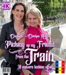 Camille & Cintya Aston in Two Mature Friends Have A Naughty Lesbian Affair At Home video from MATURE.NL