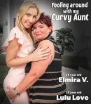 Curvy Mature Elmira Is Having Naughty Fun With Her Hot Niece Lulu Love video from MATURE.NL