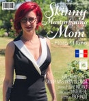 Skinny Mom Flora Milano Loves Playing With Her Shaved Pussy