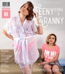 Teeny Emmy Is Doing Granny Larisa video from MATURE.NL