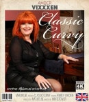 Spend An Evening With Curvy Classic Amber Vixxxen video from MATURE.NL