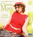 Classic Mom Playing With Her Unshaved Pussy