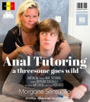 Morgane Sensualle & Robin Hood in Mature Threesome Tutor video from MATURE.NL