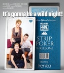 Irenka & James Dane & John Loo in Stripoker Threesome With A Mature Slut And Two Toyboys video from MATURE.NL