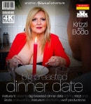 Big Breasted Krizzi Is Ready For Dinner!