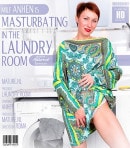 Short Haired MILF Anhen Gets Wet In The Laundry Room video from MATURE.NL